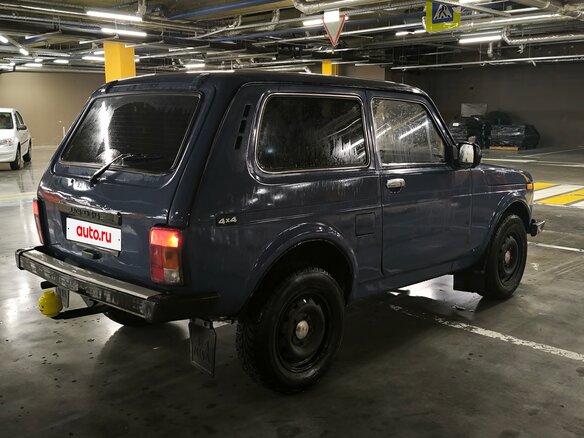 2007 Lada (ВАЗ) 2121 (4x4) I Рестайлинг, синий, 320000 рублей - вид 4