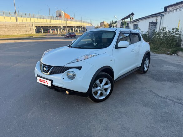2012 Nissan Juke I, белый