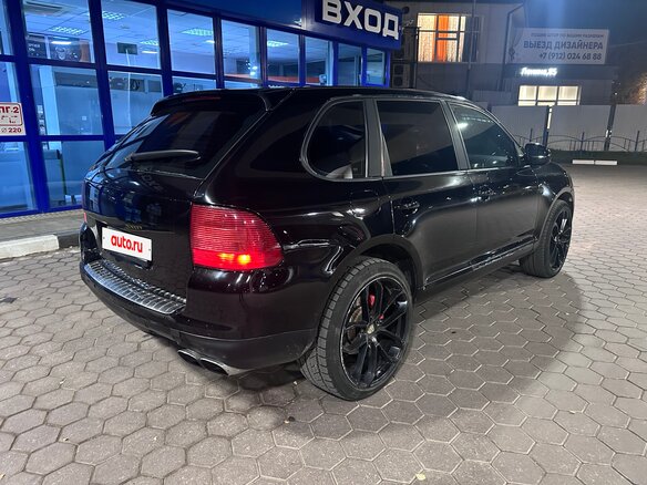 2005 Porsche Cayenne Turbo I (955), чёрный, 949000 рублей - вид 3