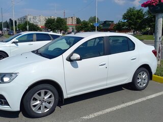 2019 Renault Logan II Рестайлинг, белый, 1100000 рублей, вид 1
