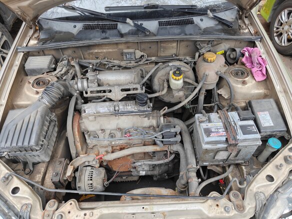 2004 Daewoo Sens I, бежевый, 150000 рублей - вид 15