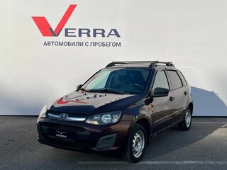 2014 Lada (ВАЗ) Kalina II, чёрный, 350000 рублей, вид 3