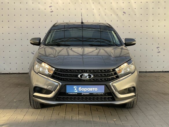 2018 Lada (ВАЗ) Vesta I, серый, 870000 рублей - вид 1