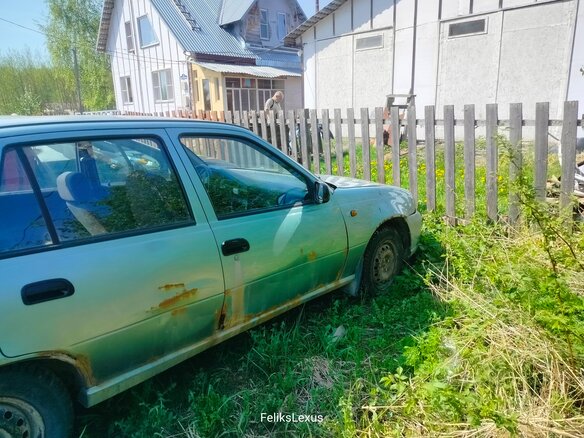 2008 Daewoo Nexia I Рестайлинг, зелёный, 65000 рублей - вид 1