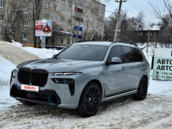 2023 BMW X7 40i I (G07) Рестайлинг, серый, 10400000 рублей - вид 10