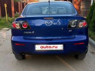 2008 Mazda 3 I (BK) Рестайлинг, синий, 480000 рублей, вид 1