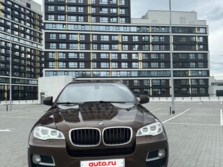 2013 BMW X6 35i I (E71) Рестайлинг, коричневый, 2490000 рублей, вид 3