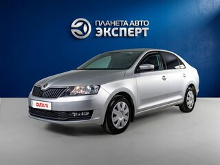 2018 Skoda Rapid I Рестайлинг, серебристый, 1100000 рублей, вид 1