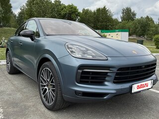 2019 Porsche Cayenne Coupé III, голубой, 6950000 рублей, вид 1