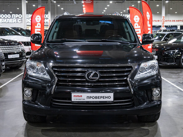2012 Lexus LX 570 III, чёрный, 4058510 рублей - вид 3