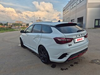 2024 Lada (ВАЗ) Vesta SW Sportline I Рестайлинг (NG), белый, 1800000 рублей, вид 4