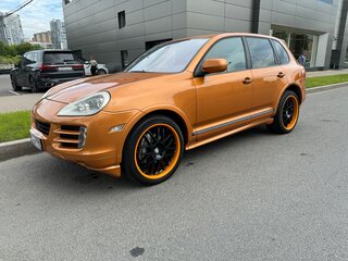 2008 Porsche Cayenne S I Рестайлинг (957), оранжевый, 1150000 рублей, вид 1