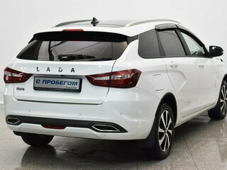 2024 Lada (ВАЗ) Vesta SW I Рестайлинг (NG), белый, 1370000 рублей, вид 4