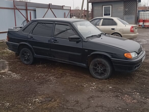 2006 Lada (ВАЗ) 2115, чёрный, 200000 рублей
