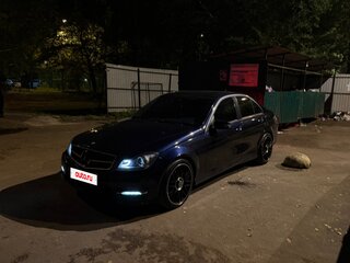 2011 Mercedes-Benz C-Класс 200 III (W204) Рестайлинг, синий, 1280000 рублей, вид 3