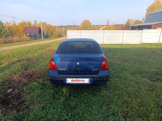 2004 Renault Symbol I Рестайлинг, синий, 220000 рублей, вид 5