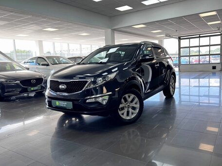2014 Kia Sportage III Рестайлинг, чёрный, 1325000 рублей, вид 1