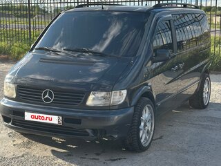 2001 Mercedes-Benz V-Класс 280 I (W638), чёрный, 800000 рублей, вид 2