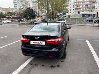 2014 Kia Rio III, чёрный, 770000 рублей, вид 4