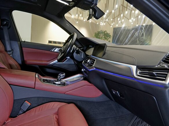 2020 BMW X6 30d III (G06), синий, 7080000 рублей - вид 29