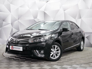 2013 Toyota Corolla XI (E160, E170, E180), чёрный, 1520000 рублей, вид 1