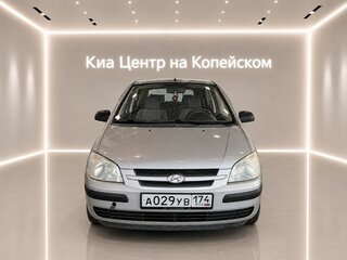2004 Hyundai Getz I, серебристый, 345000 рублей, вид 2