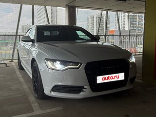 2014 Audi A6 IV (C7), белый, 1450000 рублей, вид 3
