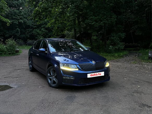 2016 Skoda Octavia III (A7), синий, 1300000 рублей - вид 6