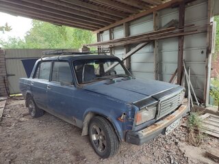 2003 Lada (ВАЗ) 2107, синий, 70000 рублей, вид 2