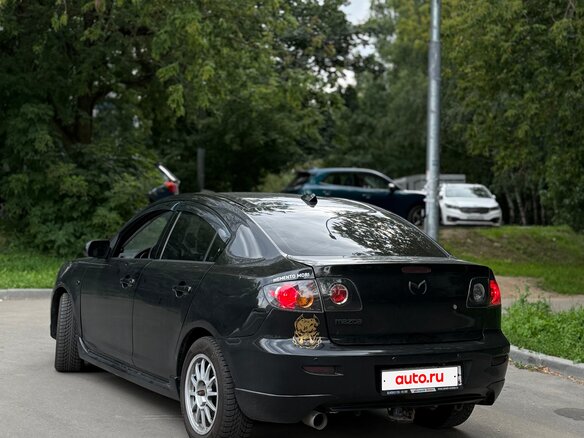 2004 Mazda 3 I (BK), чёрный, 450000 рублей - вид 8