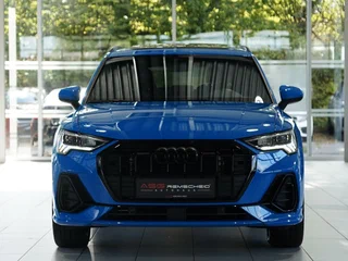 2023 Audi Q3 35 TDI II (F3), синий, 4445000 рублей, вид 2