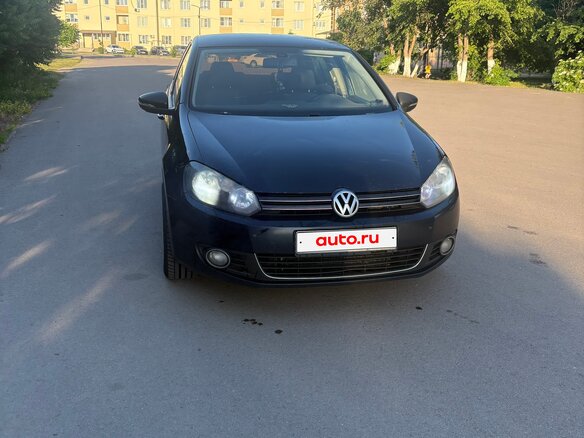 2011 Volkswagen Golf VI, синий, 520000 рублей - вид 2