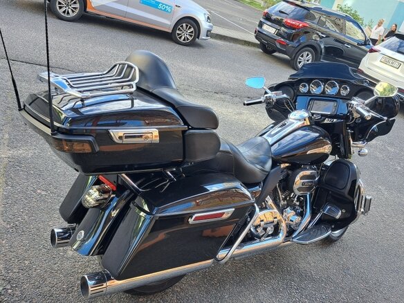 2015 Harley-Davidson Electra Glide, чёрный, 1366677 рублей - вид 1