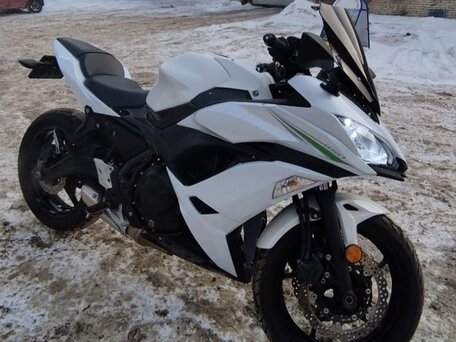2018 Kawasaki Ninja 650, белый, 670000 рублей, вид 2