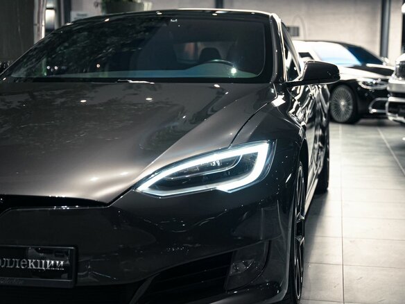 2019 Tesla Model S Performance I Рестайлинг, серый - вид 2
