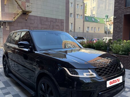 2020 Land Rover Range Rover Sport II Рестайлинг, чёрный, 5150000 рублей, вид 3