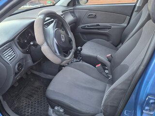 2010 Kia Rio II Рестайлинг, синий, 430000 рублей, вид 5