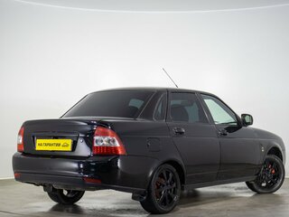 2015 Lada (ВАЗ) Priora I Рестайлинг, чёрный, 649000 рублей, вид 4
