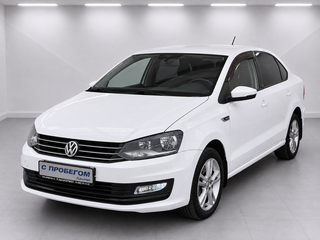 2016 Volkswagen Polo V Рестайлинг, белый, 950000 рублей, вид 1