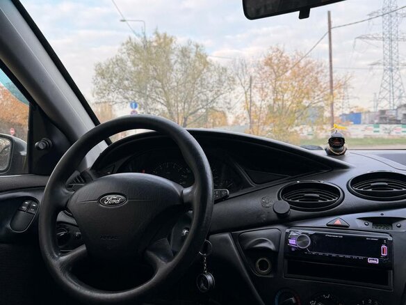 2003 Ford Focus I Рестайлинг, синий, 187000 рублей - вид 12