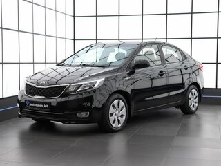 2017 Kia Rio III Рестайлинг, чёрный, 1250000 рублей, вид 1