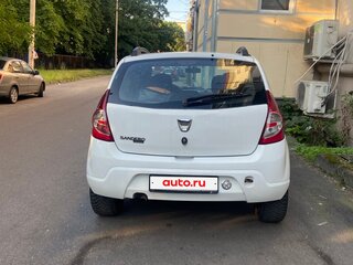 2009 Dacia Sandero I, белый, 360000 рублей, вид 4