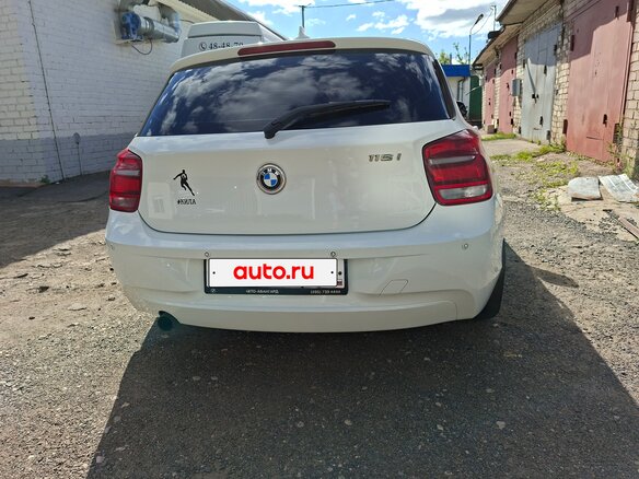 2012 BMW 1 серии 116i II (F20/F21), белый, 1030000 рублей - вид 2