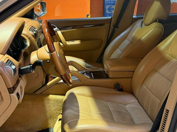 2007 Porsche Cayenne I Рестайлинг (957), бежевый, 1700000 рублей - вид 7