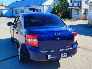 2012 Lada (ВАЗ) Granta I, синий, 460000 рублей, вид 4