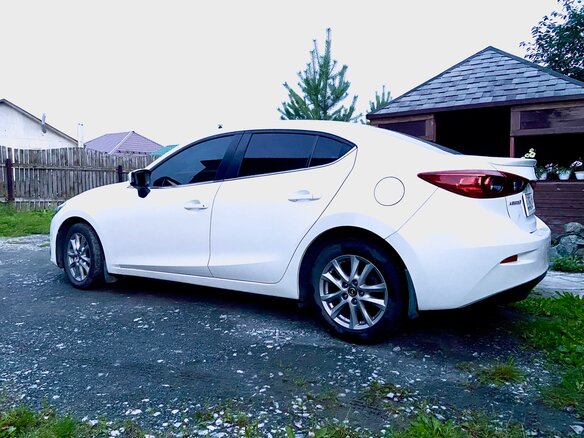 2014 Mazda 3 III (BM), белый, 1250000 рублей - вид 5