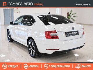 2020 Skoda Octavia III (A7) Рестайлинг, белый, 1809000 рублей, вид 4