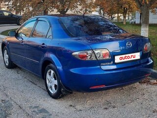 2005 Mazda 6 I (GG) Рестайлинг, синий, 450000 рублей, вид 4