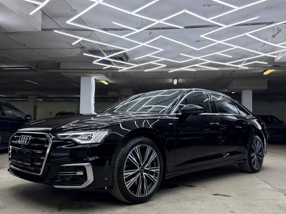 2025 Audi A6 45 TFSI Long V (C8) Рестайлинг, чёрный, 6100000 рублей - вид 4