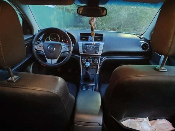 2008 Mazda 6 II (GH), белый, 760000 рублей - вид 14